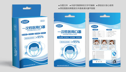 KN95口罩與退燒用品包裝袋設計 安全、實用與品牌融合